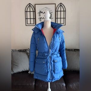 J. Crew Chateau Puffer Full Zip Jacket With PrimaLoft Size XXSP